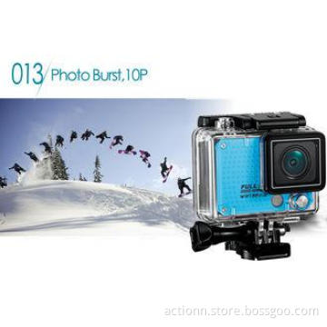 Colorful Swiming Use WIFI Action Camera 60M Waterproof with